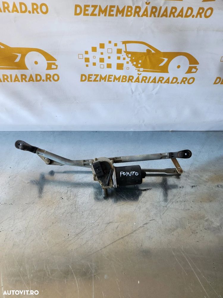 Ansamblu Motoras Stergatoare Stergator Fiat Punto 2 ll An 2003-2004-2005-2006-2007-2008-2009-2010-2 - 1