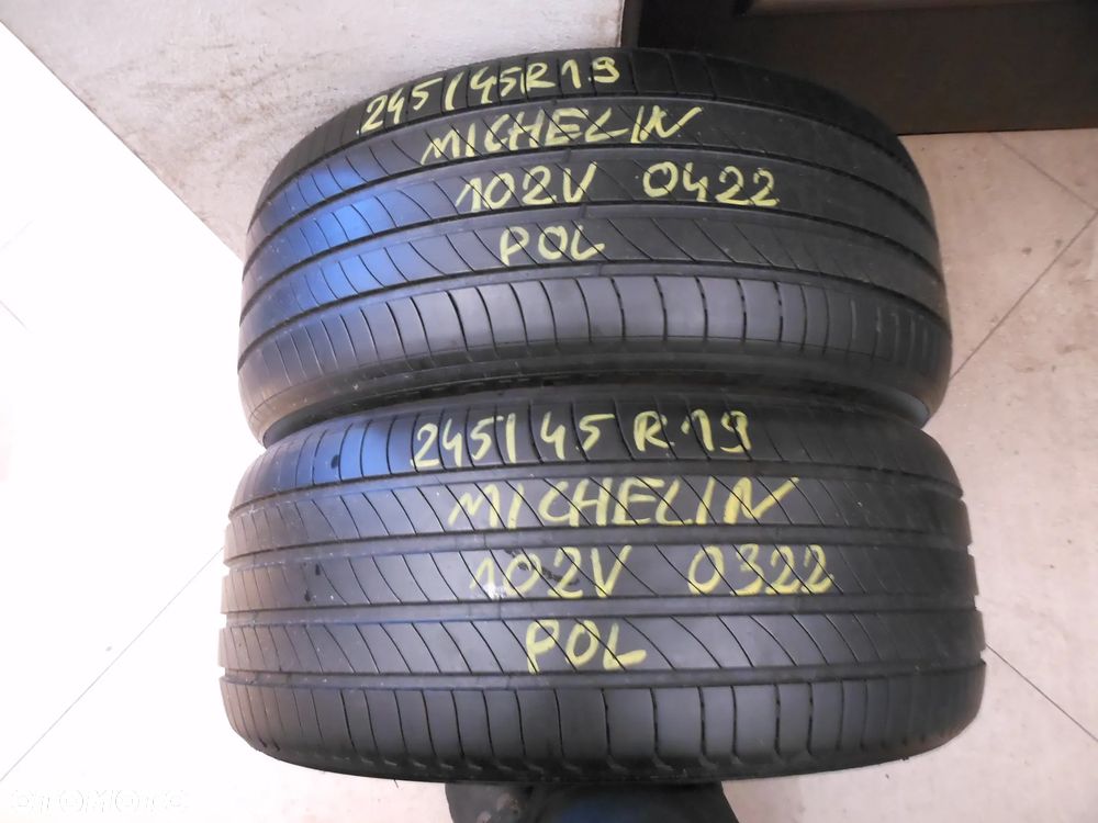 Opony 245/45r19 michelin primacy 4 pol 6,6mm lato para - 1