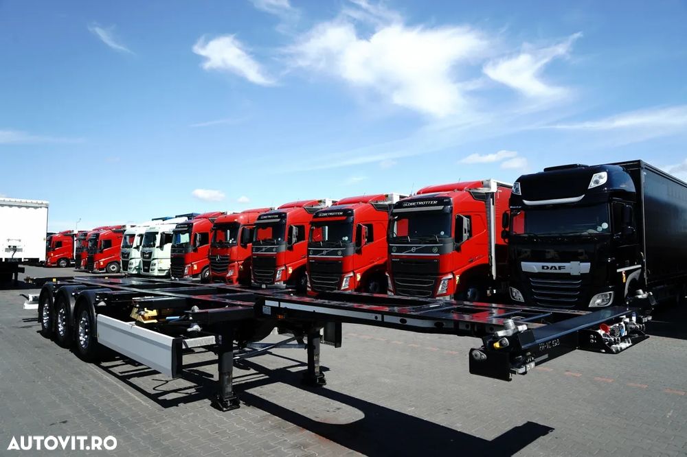 Krone KRONE / SEMIREMORCĂ CONTAINER / PUȚIN UTILIZAT / UNIVERSAL / 2023 / SPATE EXTENSIBIL / PENTRU TOATE CONTAINERELE / AXE RIDICABILE / AXE KRONE - 8