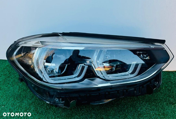 LAMPA PRAWA REFLEKTOR PRAWY BMW X3 X4 G01 FULL LED ADAPTIVE NIE KLEJONA ORI