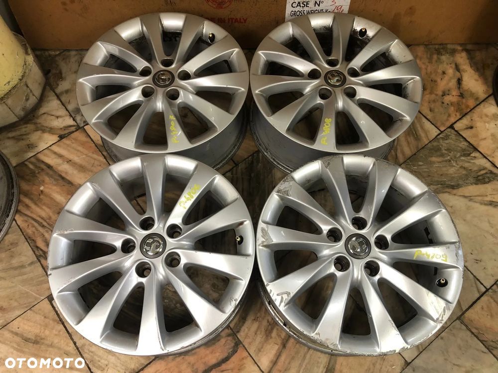 4806. Felgi Aluminiowe Alufelgi R17 5x115 70,3 ET 44 - 4 Szt Komplet- Opel Astra J Zafira - Wysyłka Montaż - 1