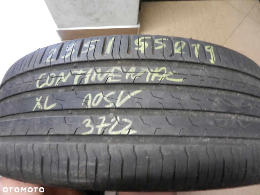 Opona pojedyńcza 235/55r19 continental eco contact 6 vol 6,4mm lato - 1