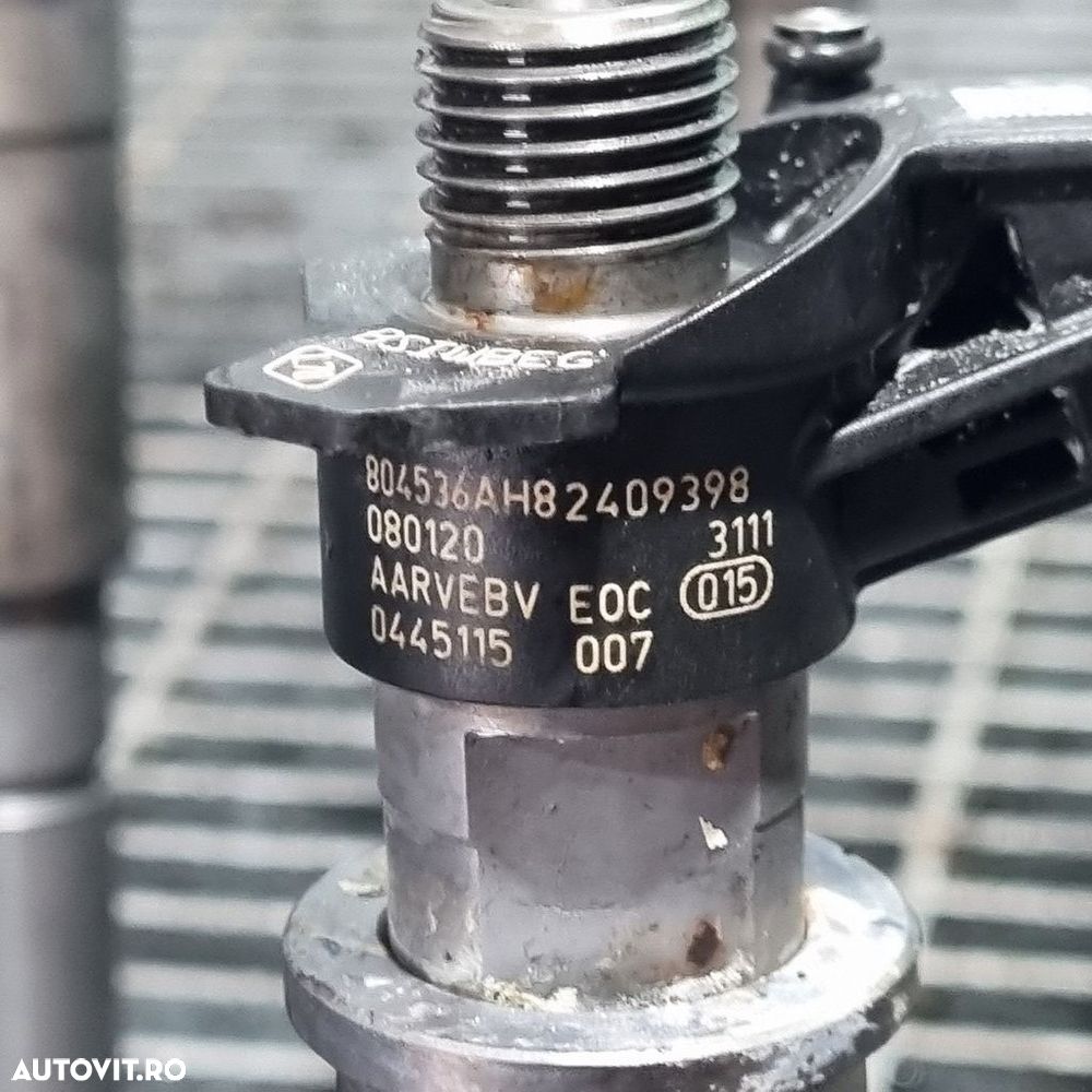 Injector Renault Koleos 2.0 D 2008 - 2011 150CP M9R832 Euro5 (1493) Diesel 0445115007 - 3