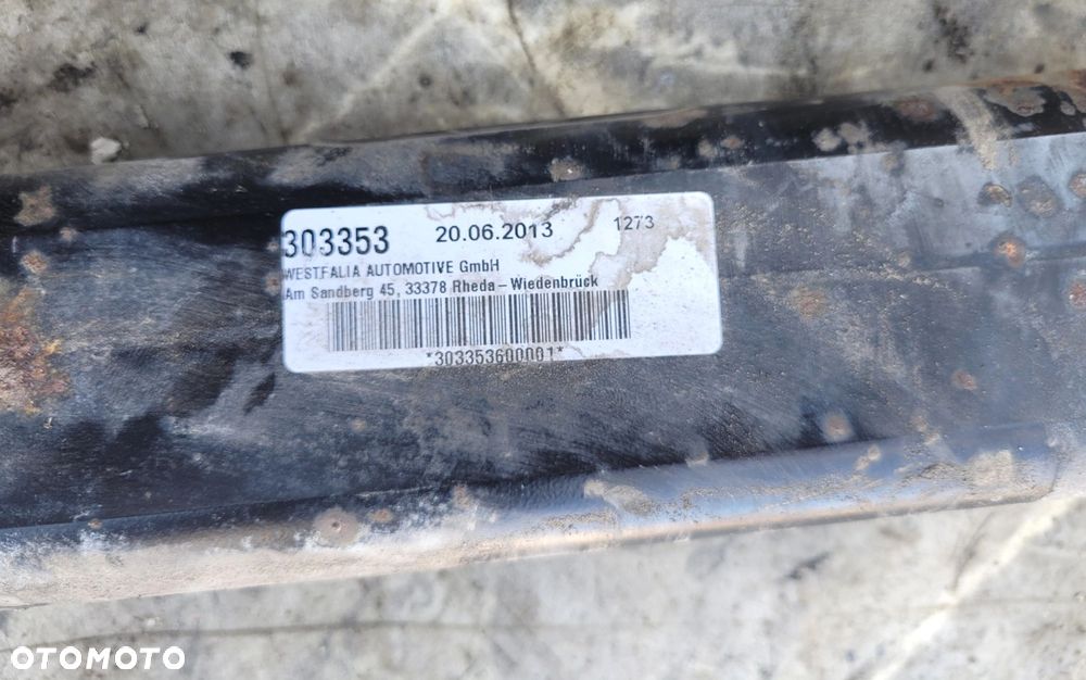 HAK BELKA WIĄZKA MODUŁ KLUCZYK WESTFALIA BMW F10 F11 6850160 - 13