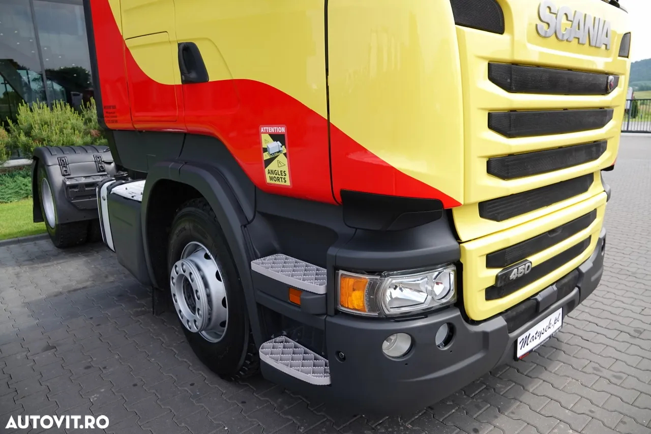 Scania R 450 / RETARDER / HIDRAULIC pentru basculare + circuit dublu / I-PARK COOL / IMPORTAT - 9