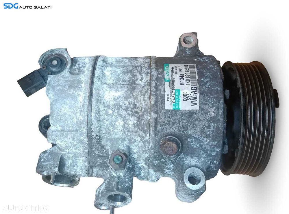 Compresor AC Aer Conditionat Clima Volkswagen Jetta 3 2.0 TDI 2005 - 2010 Cod 1K0820859Q [M9821] - 4