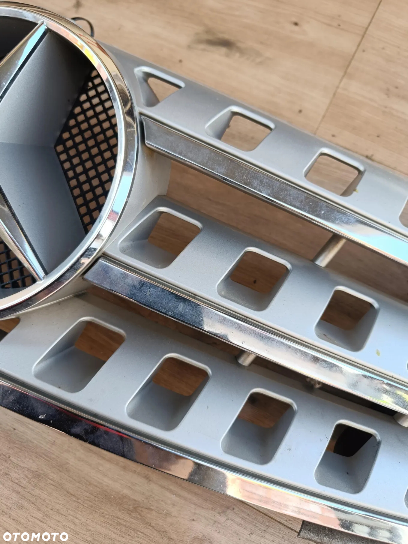 MERCEDES W164 ML GRILL GRIL ATRAPA PRZEDNIA PRZÓD AMG SPORT - 6