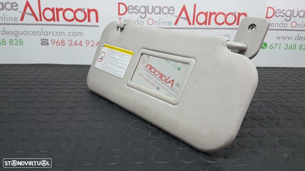 PÁLA DO SOL DIREITA PEUGEOT 207 XS - 4