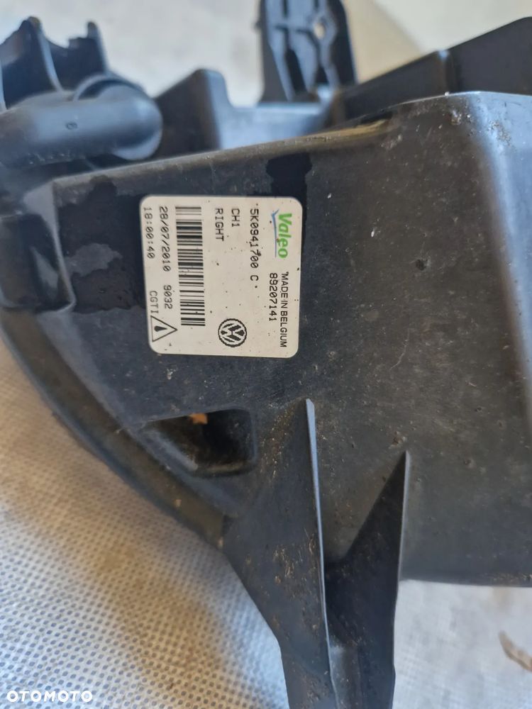 VW Golf VI 6 GTI GTD Halogeny Światła przeciwmgielne Halogen Prawy Lewy Orginał - 6