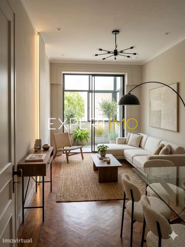 Apartamento T1 Remodelado 1º andar - Grande imagem: 4/4
