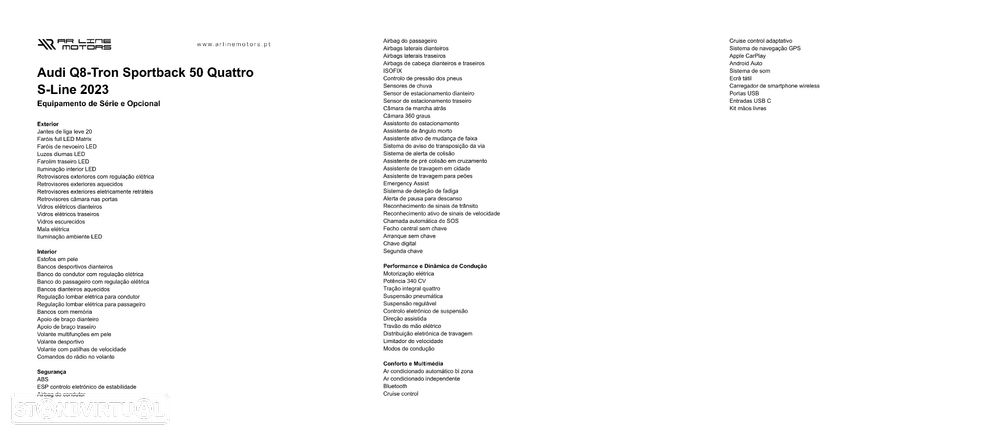 Audi Q8 e-Tron Sportback 50 quattro S line - 55