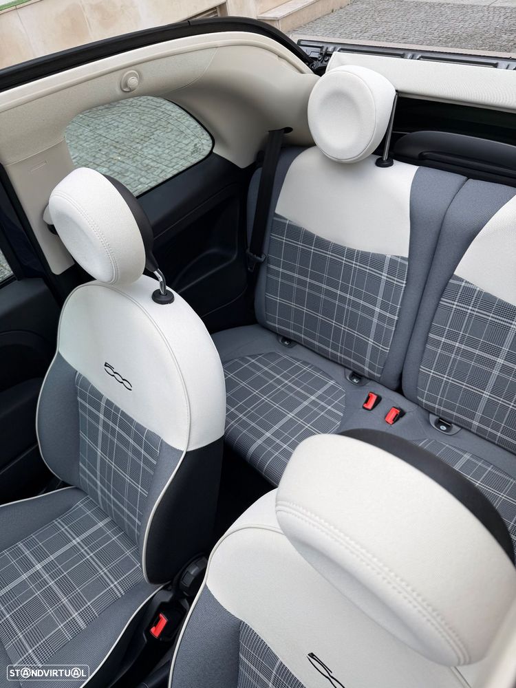 Fiat 500C 1.2 Lounge Dualogic - 13
