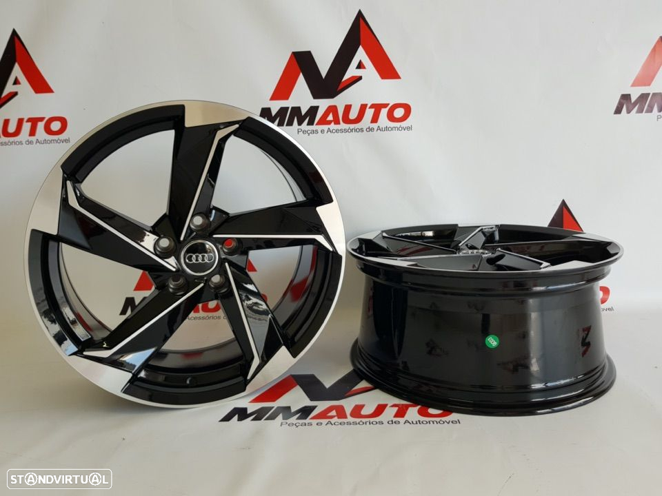 Jantes Audi A9 Preto 18 - 3