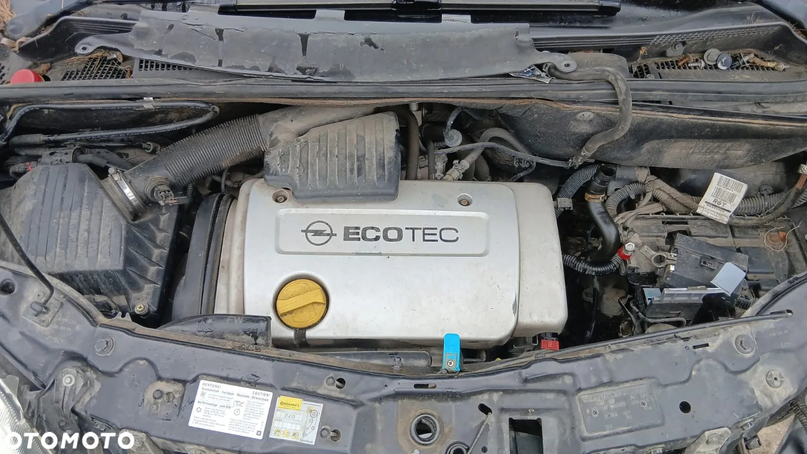 Tylko Części Opel Meriva A I 1.6 16V 100KM 74kW Z16XE 03r-05r Lakier Z20R - 10