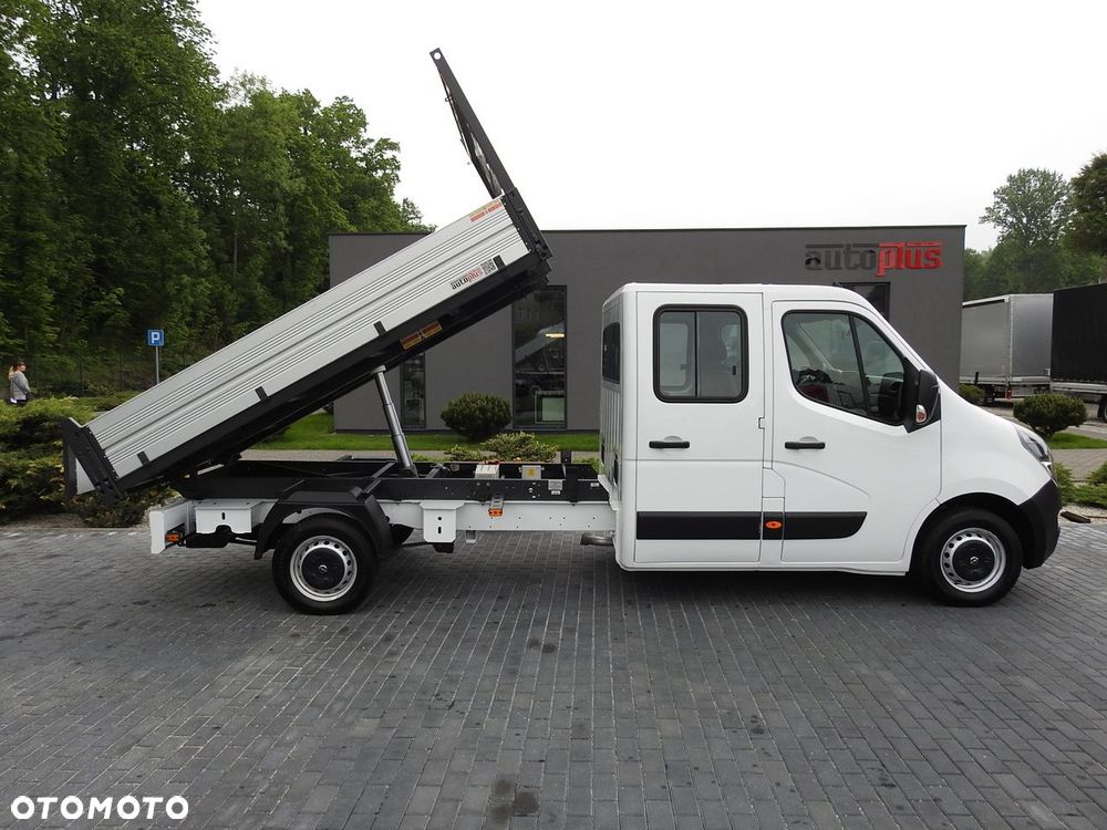 Opel MOVANO PODWÓJNA KABINA DOKA 6 MIEJSC WYWROTKA TEMPOMAT KLIMATYZACJA LEDY  145KM - 8