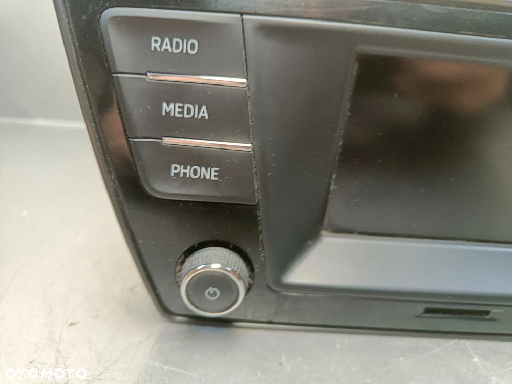 Radio Skoda Fabia 3 III Wyświetlacz Jednostka Czytnik 6V0035869D - 3