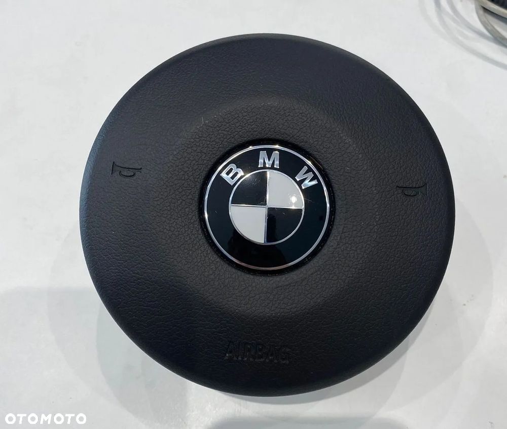 BMW F10 F20 F21 F30 F31 F32 AIRBAG PODUSZKA POWIETRZNA KIEROWCY CZARNY ZNACZEK LOGO NOWY ORYGINAŁ - 2