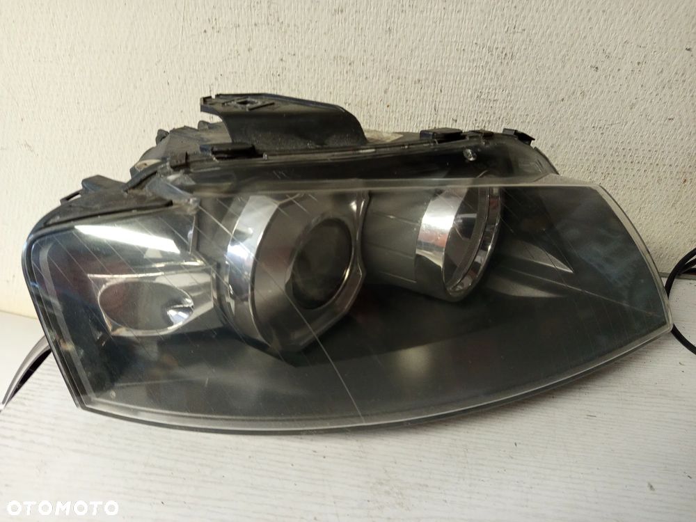 AUDI A3 8P 2003-08 REFLEKTOR XENON LEWY LUB PRAWY Z PRZETWORNICAMI 8P0941003M 8P0941004M - 6