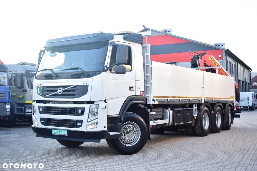 Volvo FM 420 EEV 8x4 Tridem/ Skrzynia 7.30m. + Palfinger PK 27001 EH / Pilot/ 22 m. / 5 i 6 Funkcja/ Rotator / Sprowadzony z Austrii ! - 22