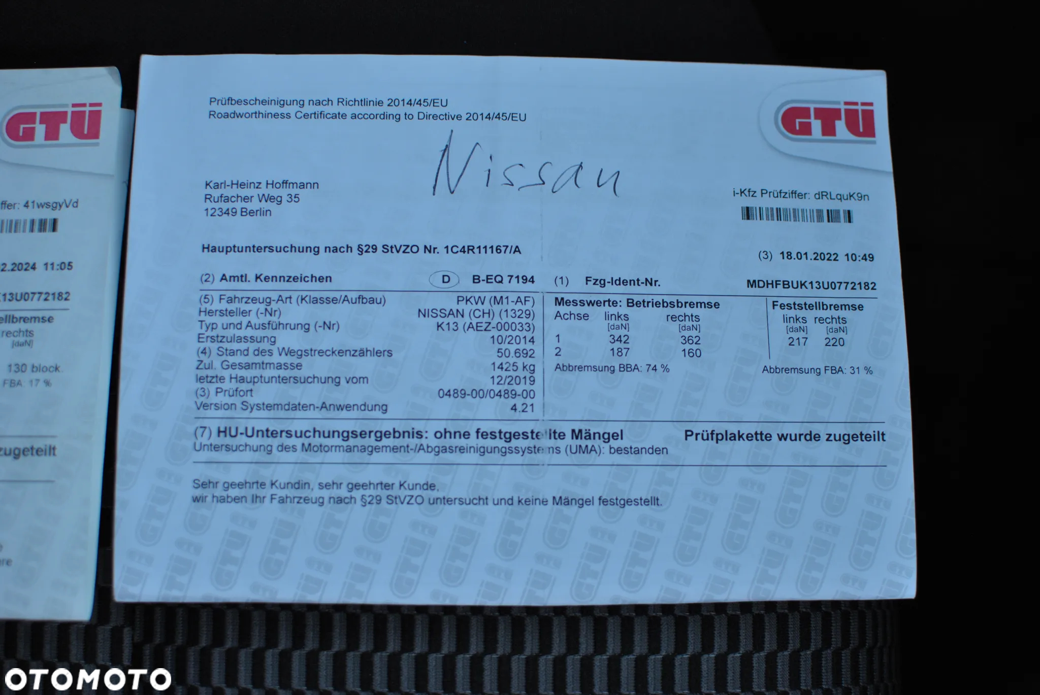 Nissan Micra 1.2 N-Tec CVT EU6 - 38