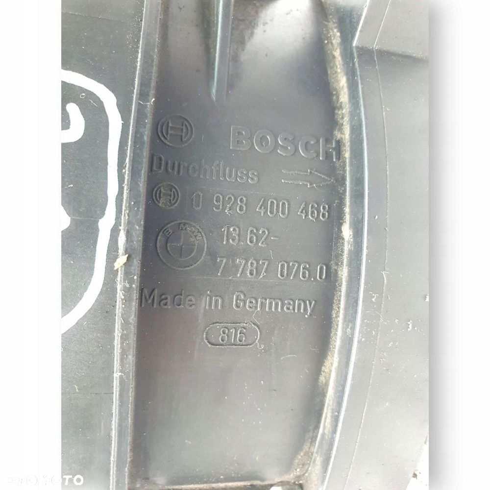 PRZEPŁYWOMIERZ BMW E60 E65 X3 E83 X5 E70 X6 E71 3.0D 7787076 0928400468 - 10