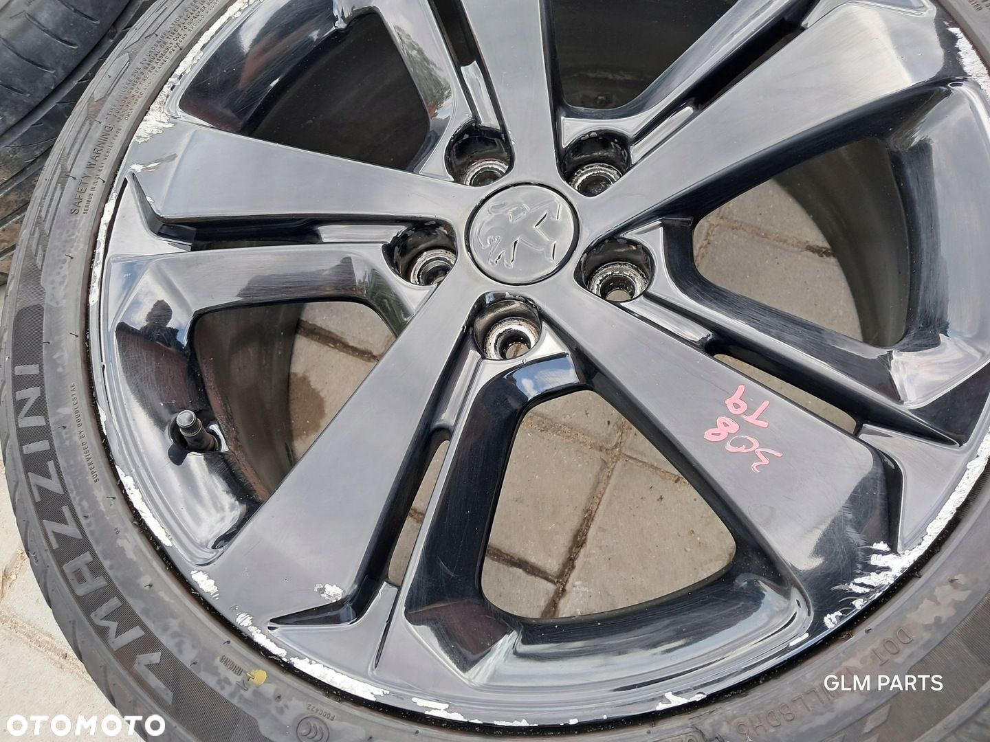 Peugeot 308 II T9 Felgi aluminiowe 17" 7,5" ET44 5x108 9677989777 - 12
