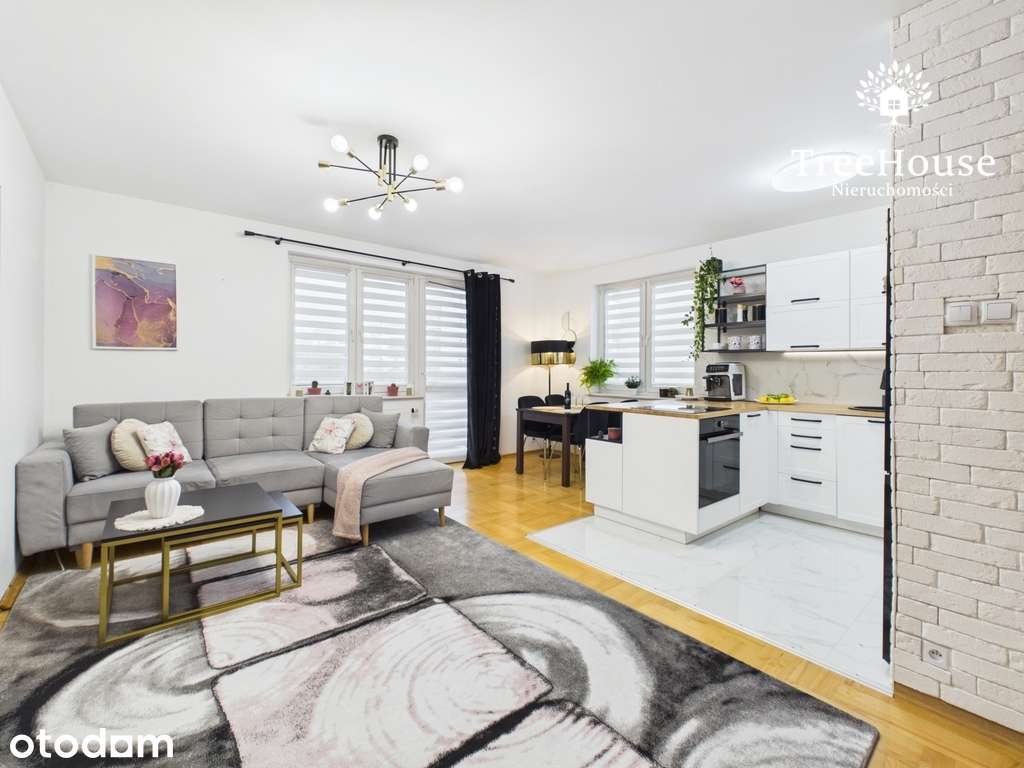 Komfortowe 3-pokojowe mieszkanie z balkonem 54,5m²