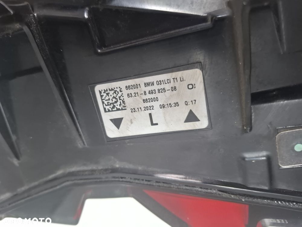 LEWA LAMPA TYLNA TYŁ BMW G31 KOMBI LIFT LCI 8493825 LED IDEALNA - 6