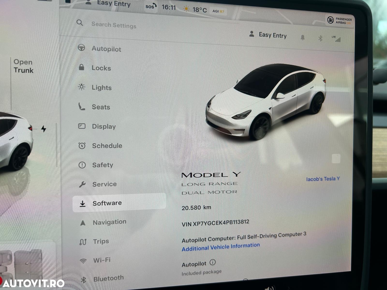 Tesla Model Y AWD Long Range - 21