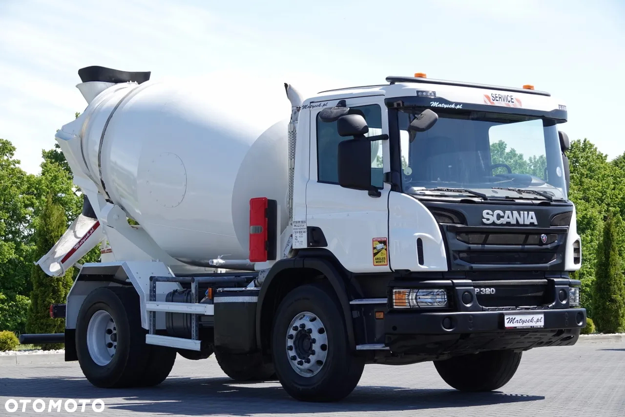 Scania P 320 / BETONOMIESZARKA / GRUSZKA / 6 m3 / EURO 6 - 5