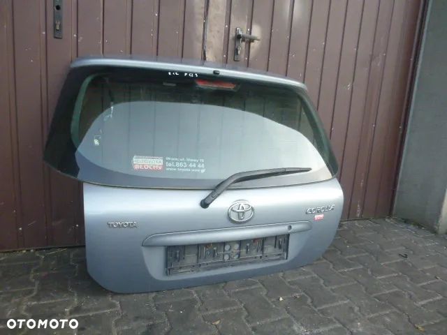 KLAPA TYŁ TYLNA KOMPLETNA TOYOTA COROLLA E12 3D 01-07 KOLOR 8Q3 - 8