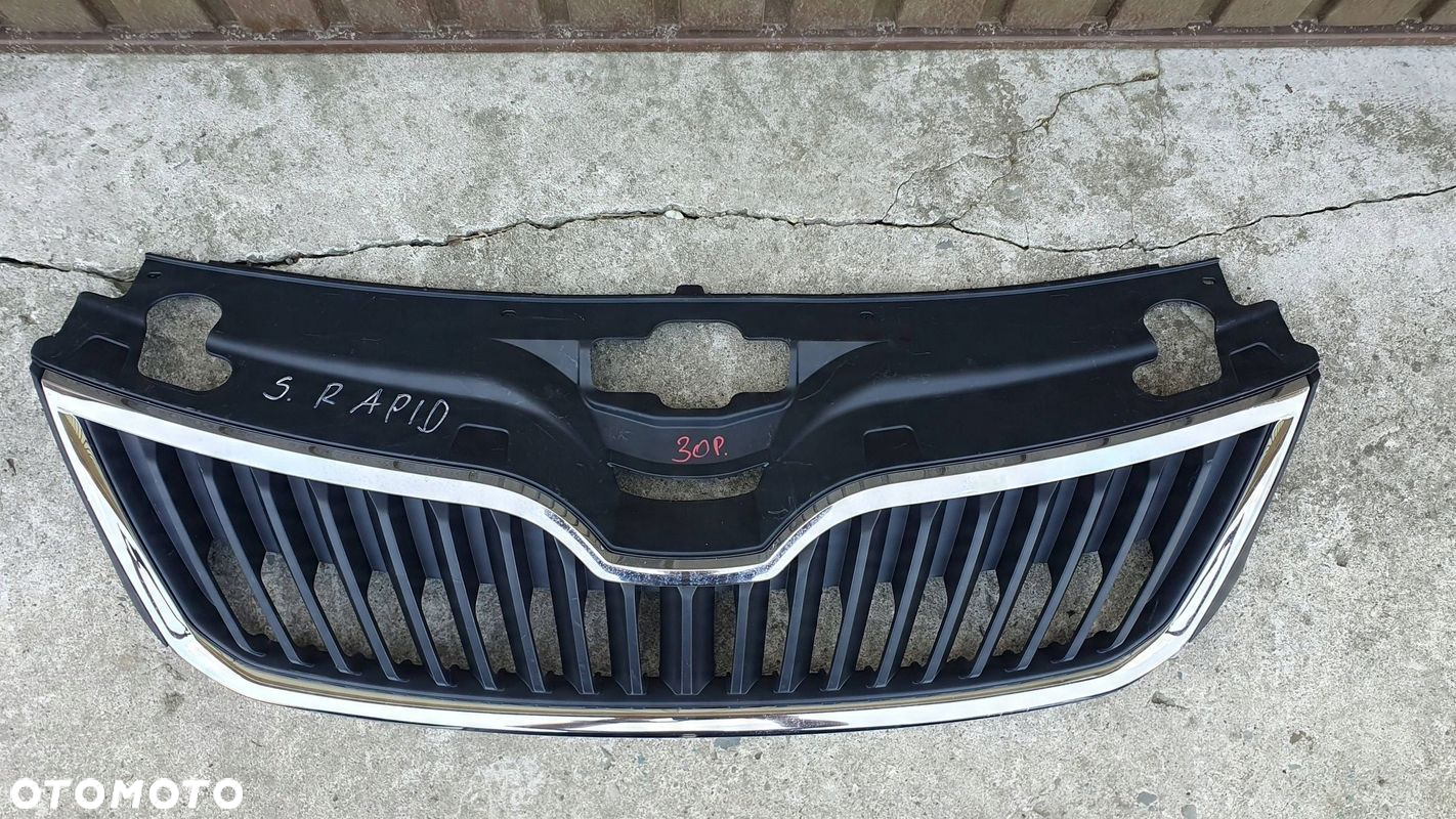 Skoda Rapid 5J grill atrapa chłodnicy - 5