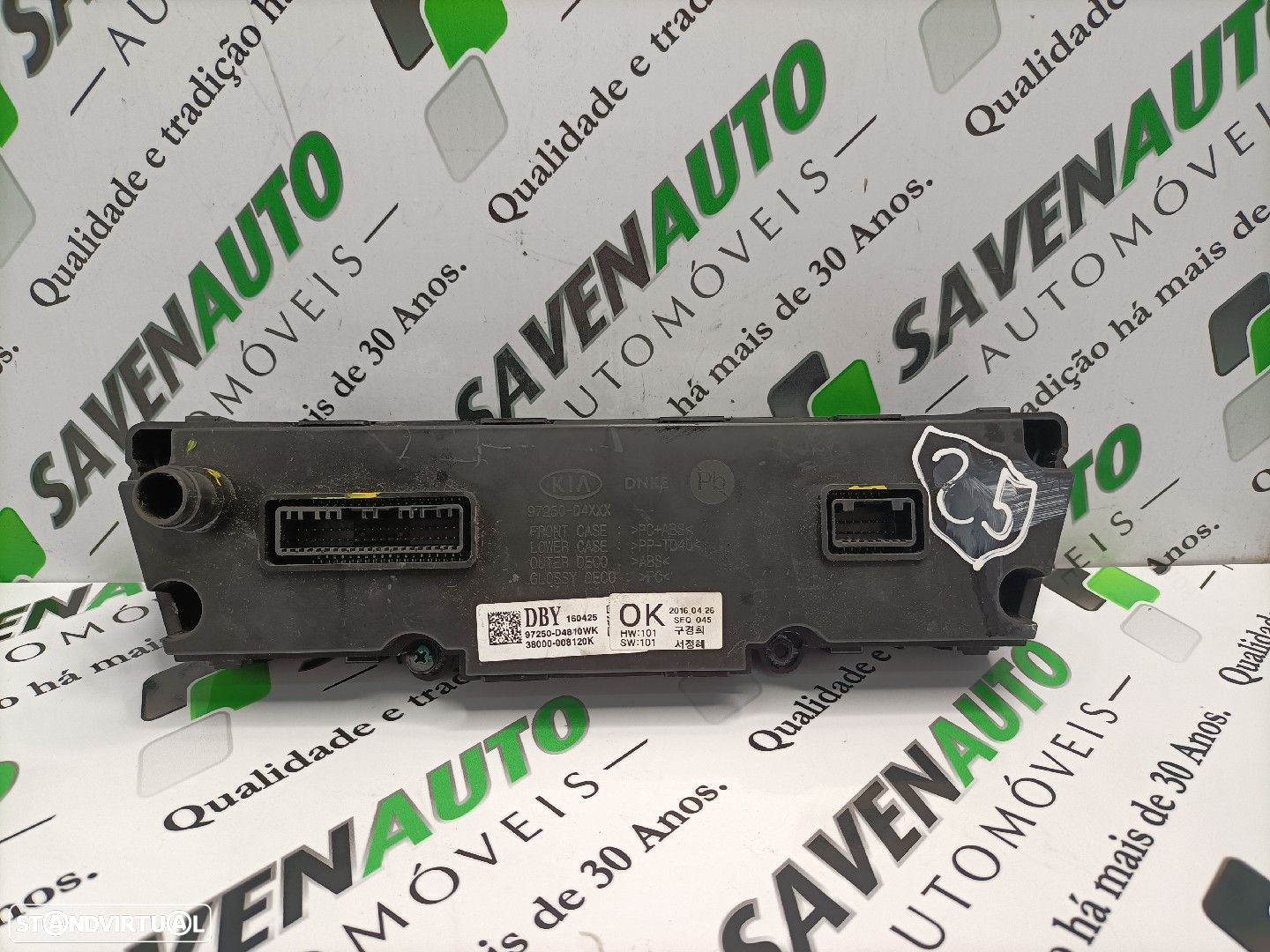 Comando / Botão De Sofagem / Climatronic Kia Optima (Jf) - 2