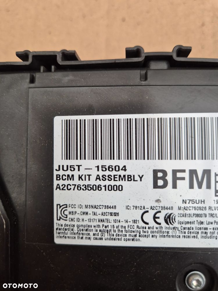 SKRZYNKA BEZPIECZNIKÓW MODUŁ BCM BSI FORD EDGE MK2 LIFT JU5T-15604-BFM GWARANCJA - 2