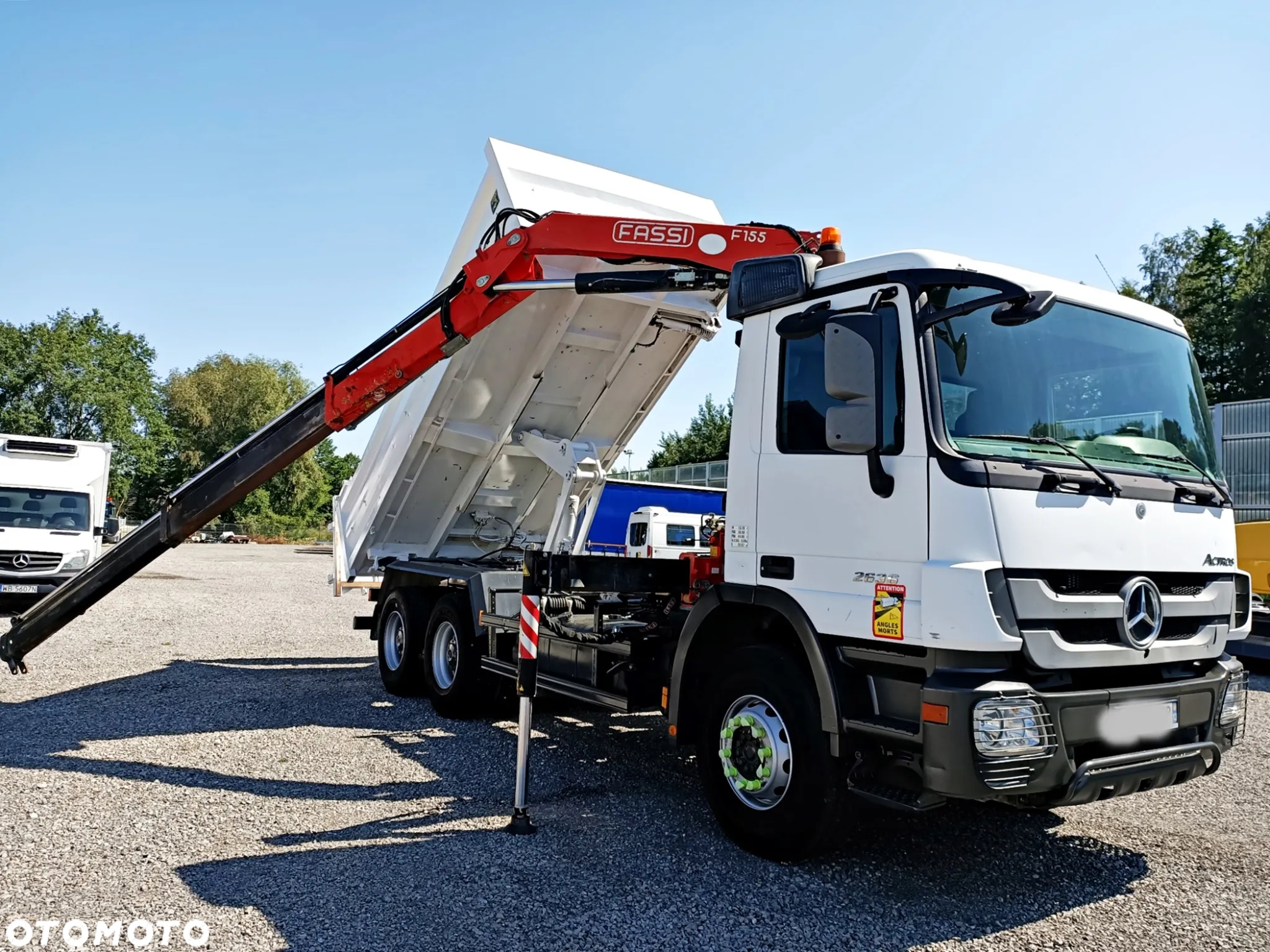 Mercedes-Benz Actros 2636 6x4 HDS Żuraw Dźwig Fassi Wywrotka Hydroburta - 3