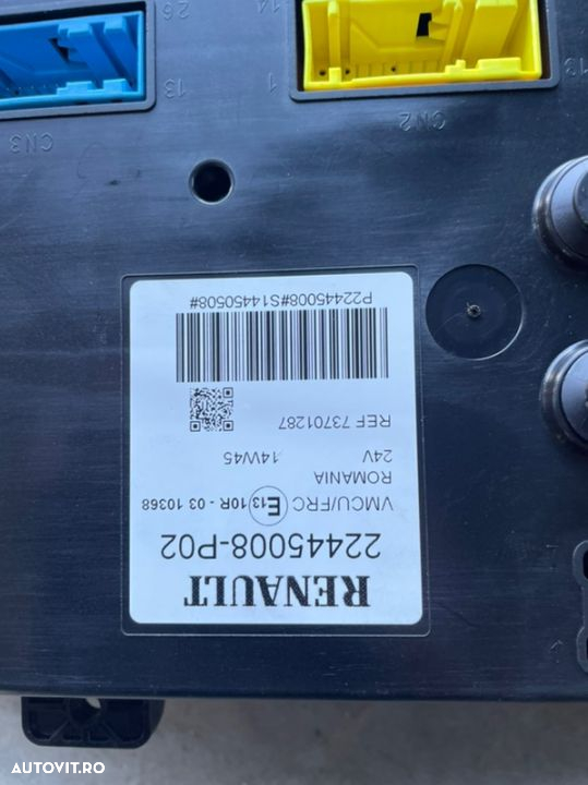 tablou sigurante renault T 22445008 - 2