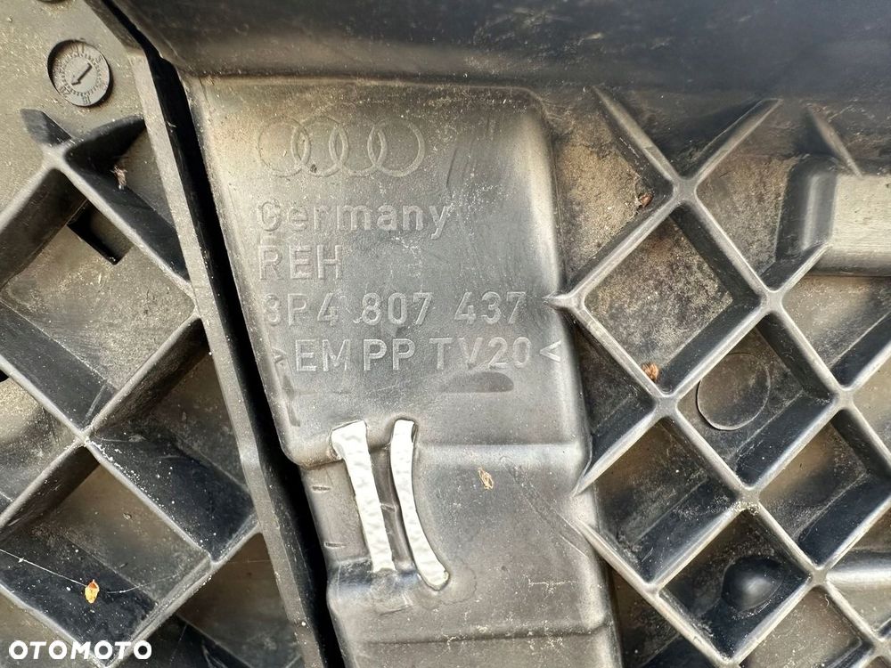 ZDERZAK PRZÓD PRZEDNI AUDI A3 8P 8P4 LIFT DUŻY GRILL 2005- 8P4807437 CAŁY - 8