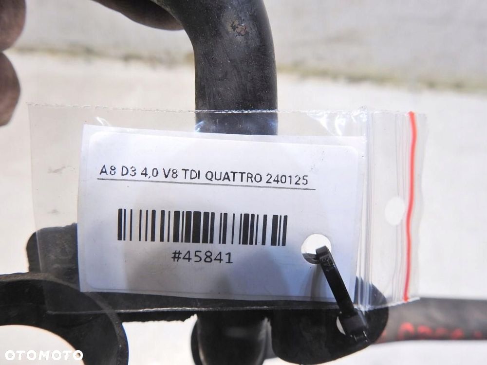 WĄŻ RURKA WODY AUDI A8 D3 4.0 V8 TDI 4E0121400D - 4