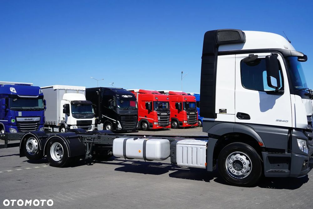 Mercedes-Benz ACTROS / 2540 / ACC / EURO 6 / PODWOZIE DO ZABUDOWY / DŁ. 8,75 M - 30