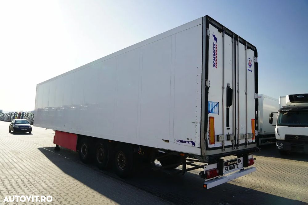 Schmitz Cargobull / REFRIGERAT / THERMO KING SL-400e / AXĂ RIDICATĂ / COȘ PENTRU PALEȚI - 3