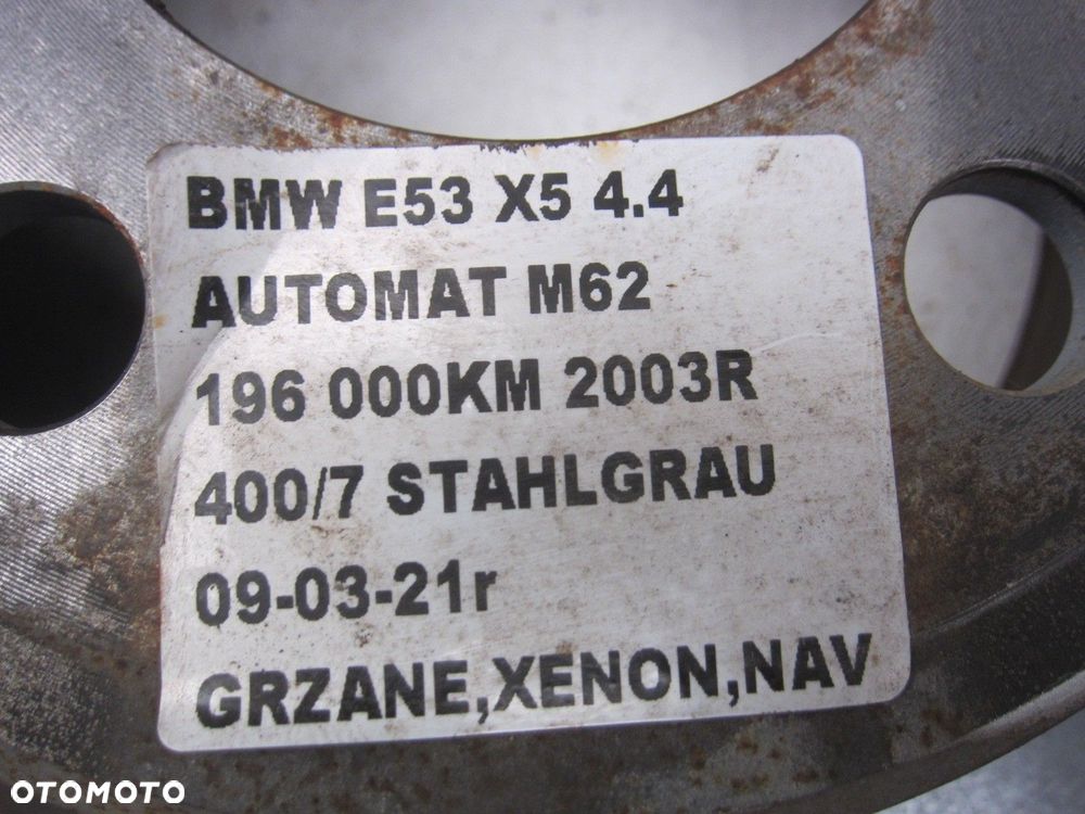 BMW E53 X5 3.0D 4.4 TARCZE HAMULCOWE TYLNE TYŁ 324X12 PARA 34216859678 - 10