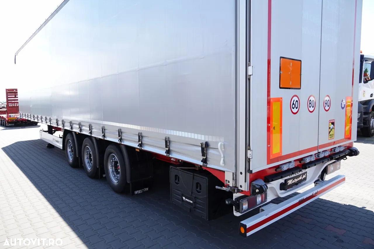 Wielton MEGA CORTINA / MANȘĂ DE OȚEL - 9 M / AXIE DE RIFAT / SAF/ COILMULDA / LOW DECK / 2019R - 11