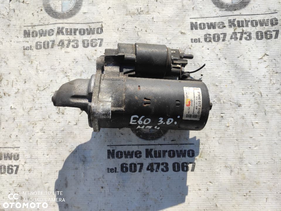 BMW E39 E46 E60 E83 3.0i 2.5i 2.2i M54 Rozrusznik - 2