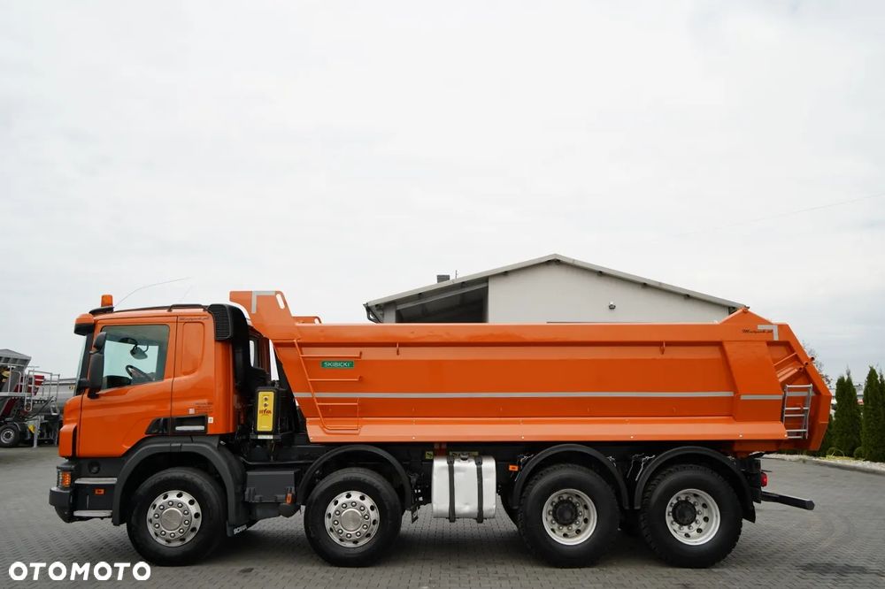 Scania P 410 / 8x4 / WYWROTKA TYLNOZSYPOWA / ALUFELGI / OPONY 100% / MANUAL / ŁADOWNOŚĆ 21 T - 12