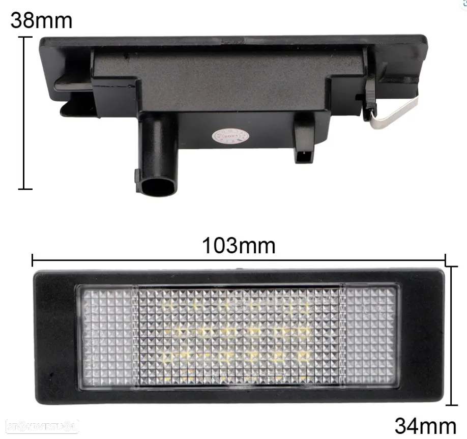 Luz LED matrícula para BMW - 3