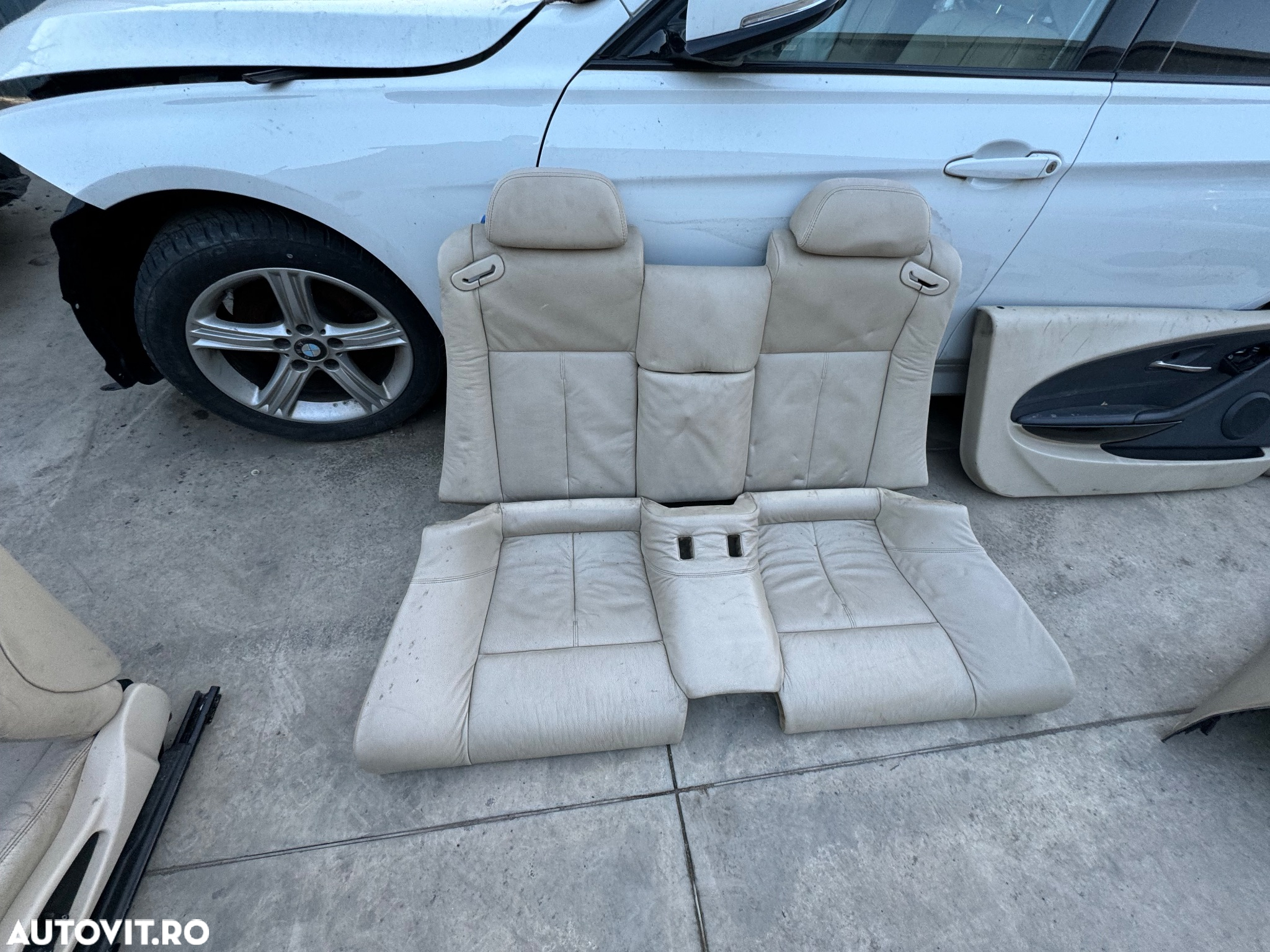 Interior piele scaune sport full electrice bmw seria 6 e63 - 4