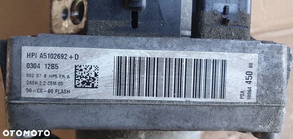 Pompa wspomagania kierownicy elektryczna Peugeot 508 I Lift 9806445080 - 7