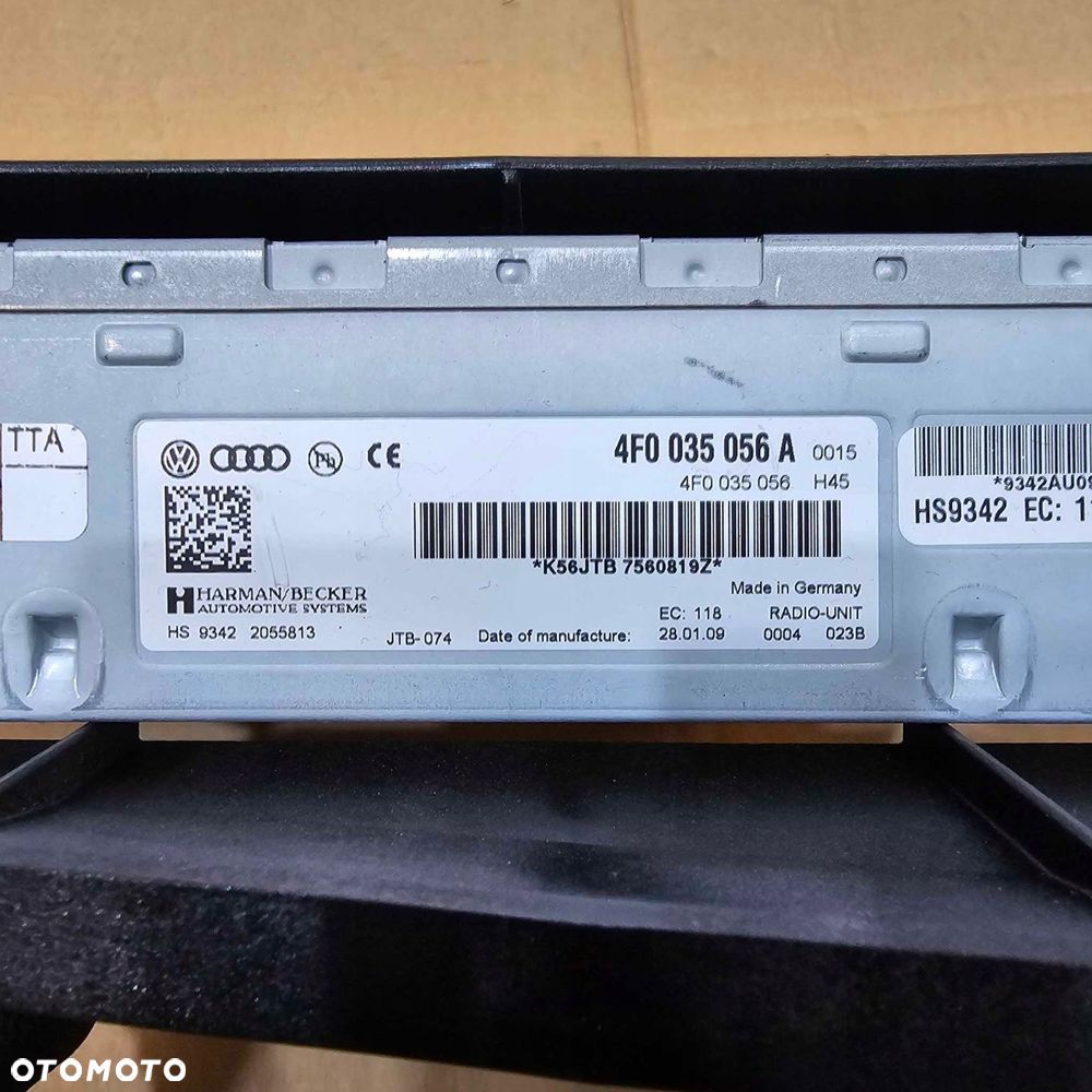 audi a6 c6 lift wzmacniacz moduł tuner radia - 2