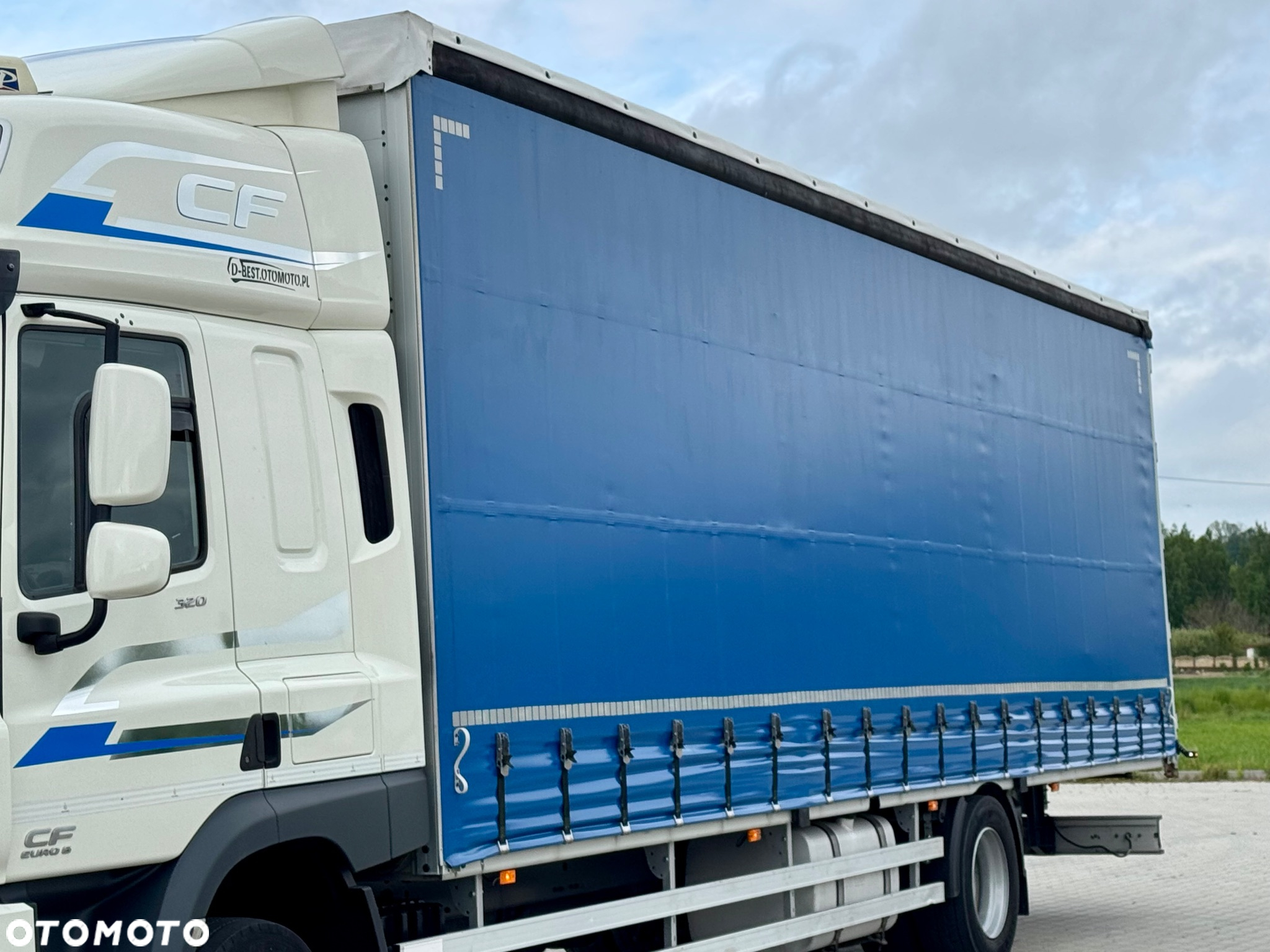 DAF CF 320 / FIRANKA / 24 EUROPALETY / SYPIALKA / AUTOMAT / KLIMA POSTOJOWA / 8 960 KG ŁADOWNOŚCI / 2017 ROK - 18
