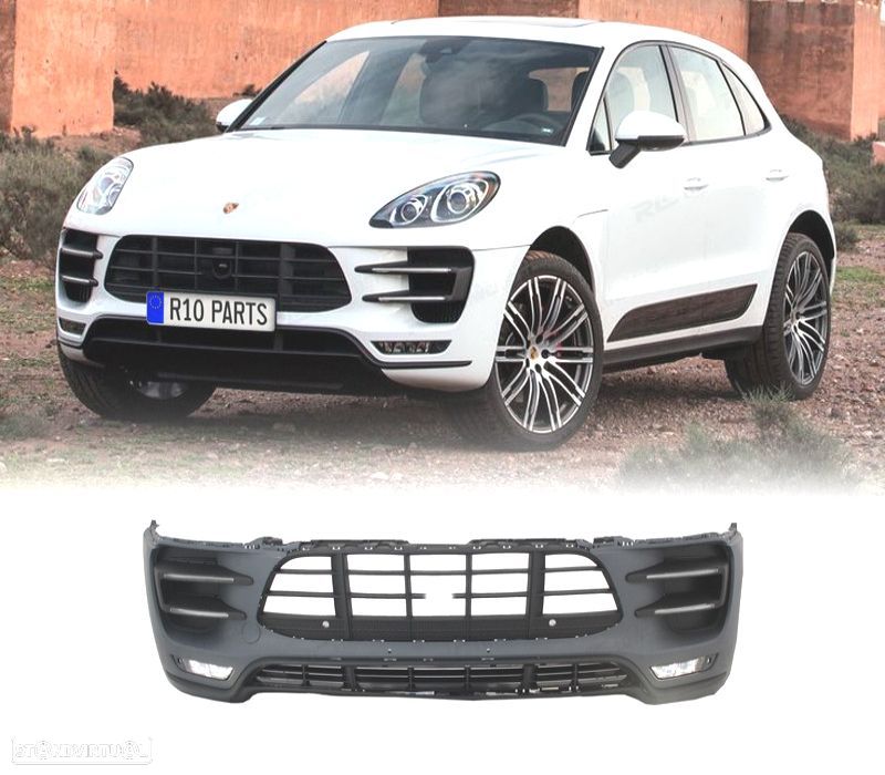 PARA-CHOQUES DIANTEIRO PORSCHE MACAN 14- PDC RADAR CLIMA - 1